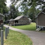 everlast advanced composite siding installed at Camp Wonderland in Sharon, Massachusetts