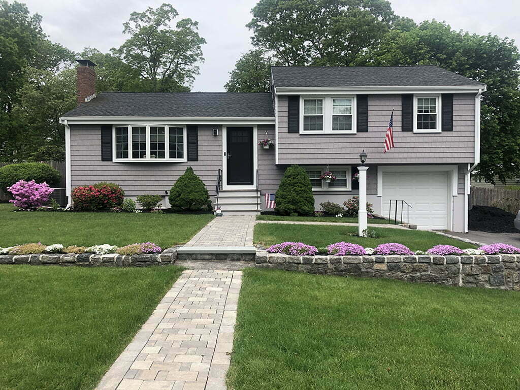 after photo of siding installation