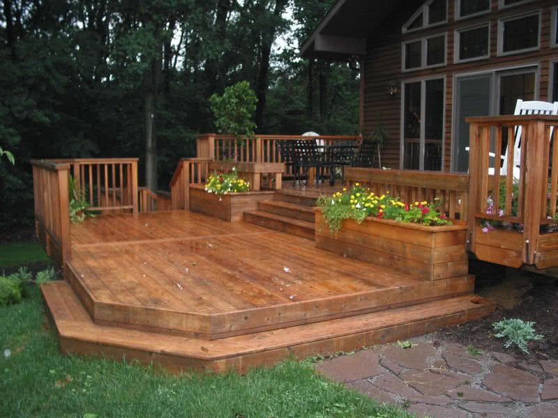 new deck installation