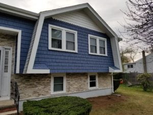 white vinyl scallops siding