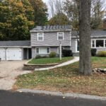 After photo of new siding in Medfield Massachusetts