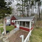 flat roofing contractor working on a home in west Bridgewater, Massachusetts