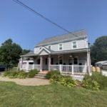 After photo of new CertainTeed Mainstreet vinyl siding installation