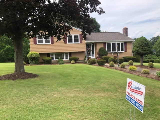 new roofing installation in Abington, Massachusetts