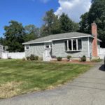 After photo showing new residential siding installation