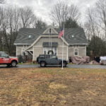 before installing new roofing on front elevation of home