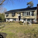 After photo showing installation of home replacement windows