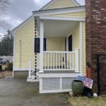 after photo of porch installation