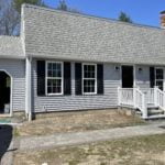 front elevation after window installation