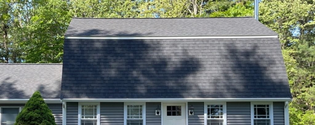 after photo of new certainteed roofing using landmark pro architectural shingles