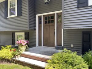 new thermatru s100 entry door in braintree, ma.