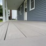 new composite slate grey decking boards
