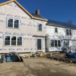 almost weather tight at our addition in stoughton, ma
