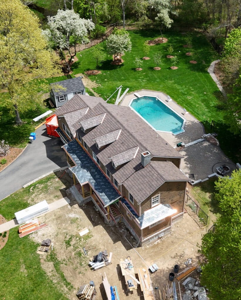 Brava cedar shake roof installation complete in Holliston, Massachusetts installed by Reliable Roofing, Siding, and windows