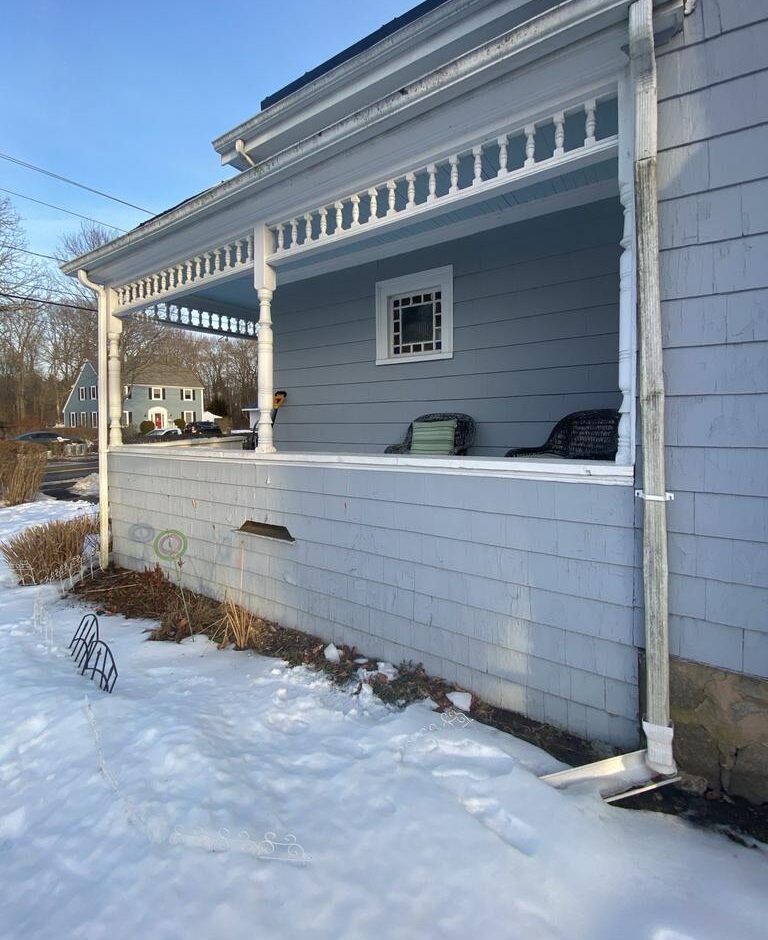 Unsafe framing identified before deck rebuild in Stoughton